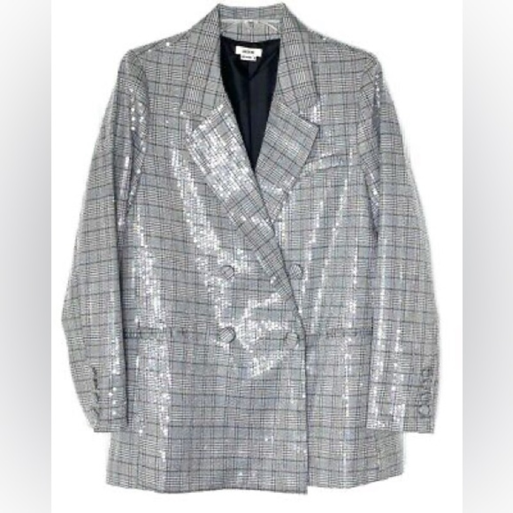 NWOT Jason Wu Double breasted eyelet blazer in size Small